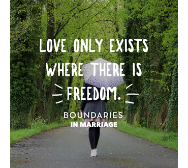 Love Only Exists Where There Is Freedom