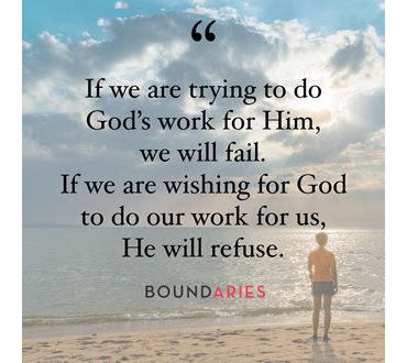 God, the Bible, and Boundaries