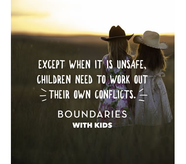 The Best Boundaries Words for Kids