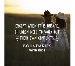 The Best Boundaries Words for Kids