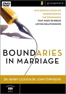 Boundaries in Marriage Video Study DVD